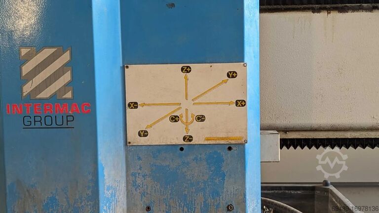 Glass engraving machine INTERMAC Master Groove 1500