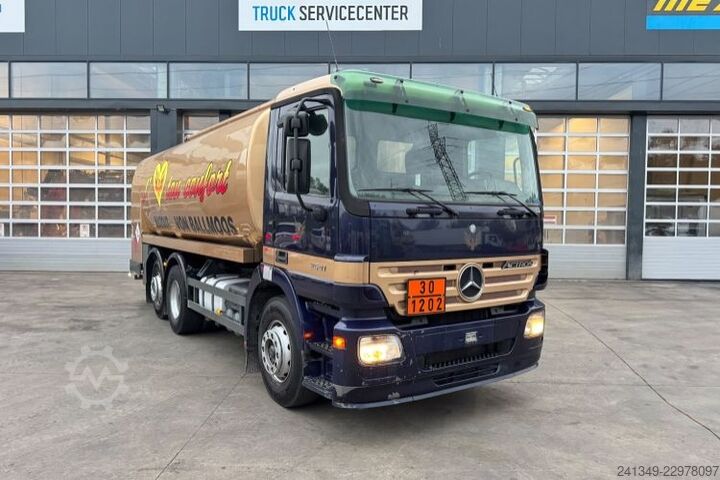 Tanker truck MERCEDES-BENZ Actros 2541 6x2 21'000L 2 Kammern