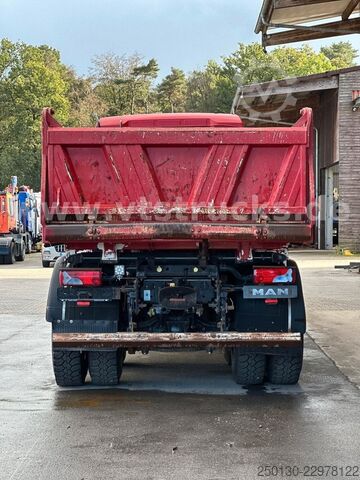 Three-sided tipper truck MAN TGS 26.440 6x4 BB MEILLER DSK 9m³ Pritarder