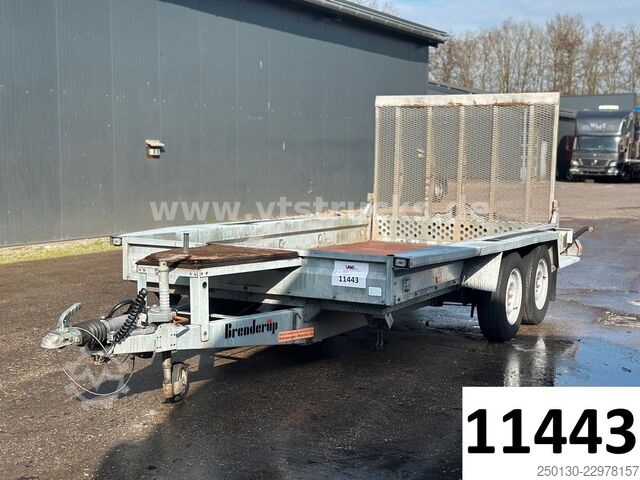 Low loader trailer THULE D16/350 PKW-Anhänger, Maschinentransporter