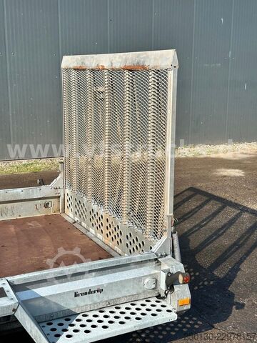 Low loader trailer THULE D16/350 PKW-Anhänger, Maschinentransporter