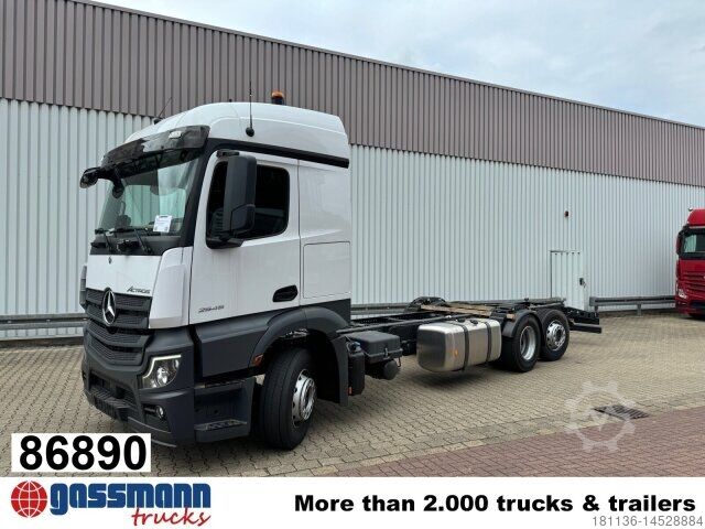 Chassis Mercedes-Benz Actros 2545 L 6x2, Lenk-/Liftachse, StreamSpace,