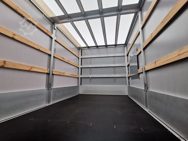 Flatbed + tarpaulin Renault Master 170 8 Pal Spoiler