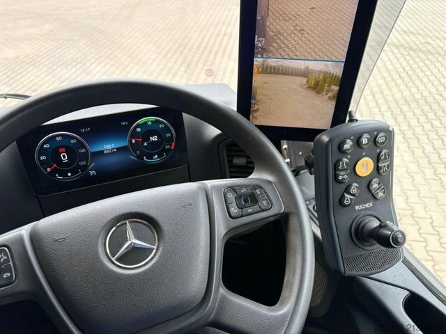 Road sweeper MERCEDES-BENZ ACTROS 1830 4x2 Kehrmaschine BUCHER OPTIFANT8000