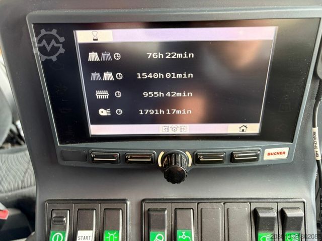 Road sweeper MERCEDES-BENZ ACTROS 1830 4x2 Kehrmaschine BUCHER OPTIFANT8000