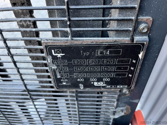 Pedestrian Stacker Linde L14i