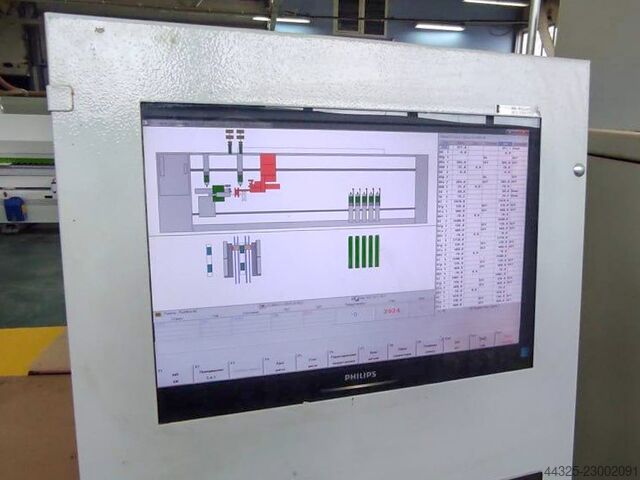 Durchlaufbohrmaschine BIESSE TECHNO FDT