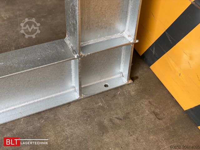 Cantilever rack ca. 4,16 lfm. Kragarmregal H: 416 cm T: 137 cm , 500kg/Arm , 4 Lagerebenen