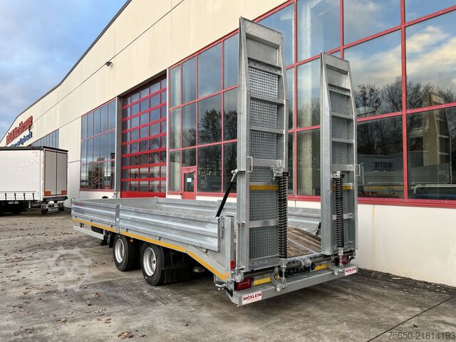 Low loader trailer Möslein TTO 19  19 t Tandemtieflader,Neufahrzeug