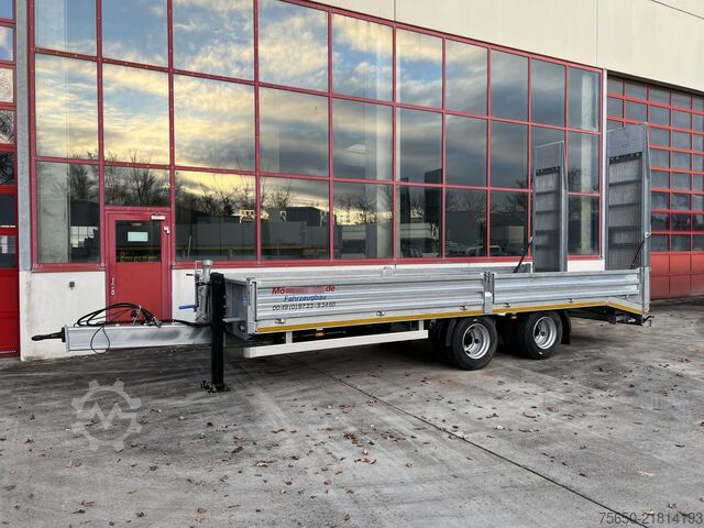 Low loader trailer Möslein TTO 19  19 t Tandemtieflader,Neufahrzeug