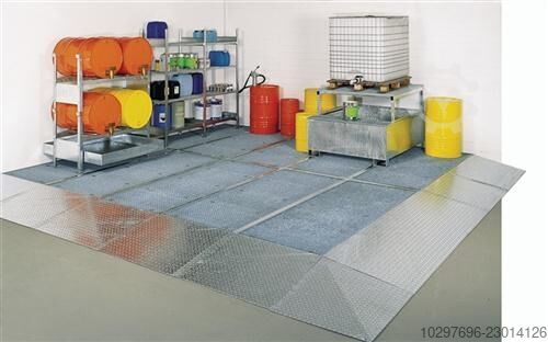 Flat tray L1000xW1000xH118mm - 1 piece  