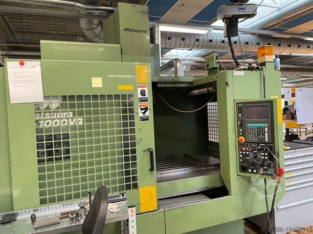 3-axis CNC (VMC) Matsuura - MC-1000 VG Matsuura MC-1000 VG