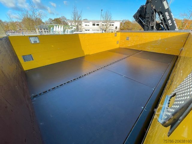 Flatbed truck MERCEDES-BENZ Atego 1522 L /  AC/ Atlas AK 88.3 + Funk+5/6 Kr.