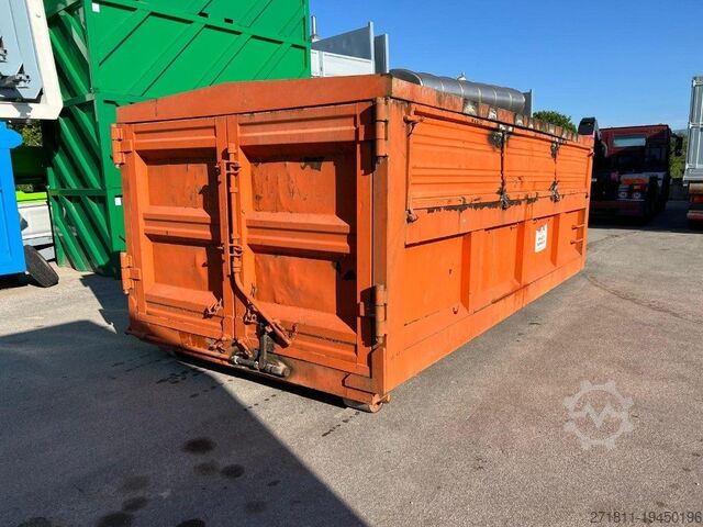 Roll-off container CONTAINER SCARRABILE USATO CON COPERCHIO