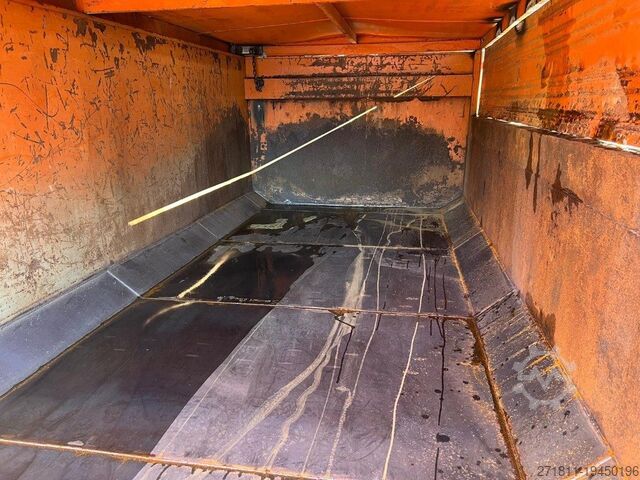 Roll-off container CONTAINER SCARRABILE USATO CON COPERCHIO