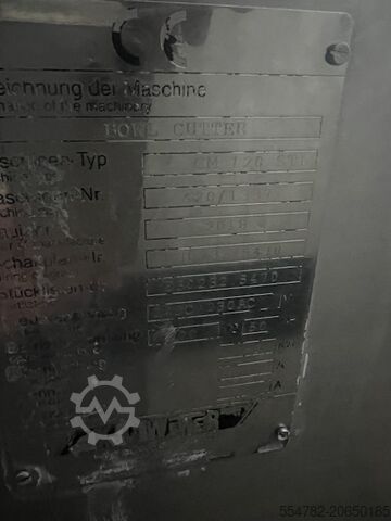 Meat processing machine KG WETTER CM 120