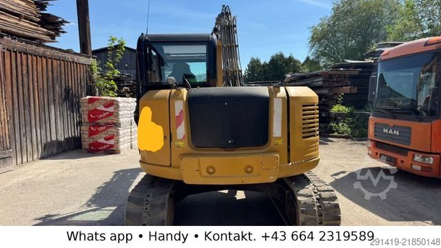 Chain excavator CATERPILLAR 308 E2CR  Kettenbagger / Schild Powertilt Bj2013