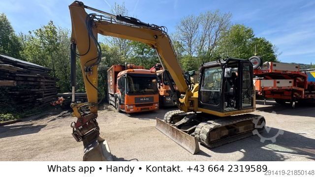Chain excavator CATERPILLAR 308 E2CR  Kettenbagger / Schild Powertilt Bj2013
