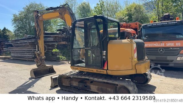 Chain excavator CATERPILLAR 308 E2CR  Kettenbagger / Schild Powertilt Bj2013
