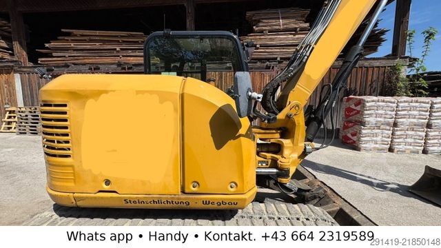 Chain excavator CATERPILLAR 308 E2CR Kettenbagger / Schild Powertilt Bj2013