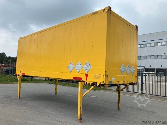 Swap body trailer KRONE Wechselbrücke Koffer