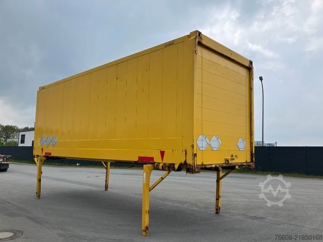 Swap body trailer KRONE Wechselbrücke Koffer