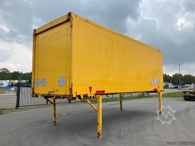 Swap body trailer KRONE Wechselbrücke Koffer
