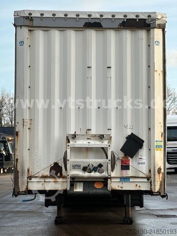 Open semitrailer with tarp KRONE SD Pritsche + Plane Edscha-Verdeck Mega
