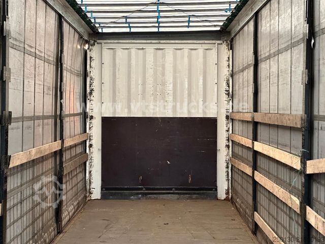 Open semitrailer with tarp KRONE SD Pritsche + Plane Edscha-Verdeck Mega