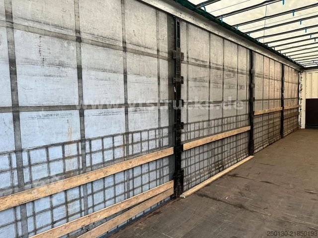 Open semitrailer with tarp KRONE SD  Pritsche + Plane Edscha-Verdeck Mega