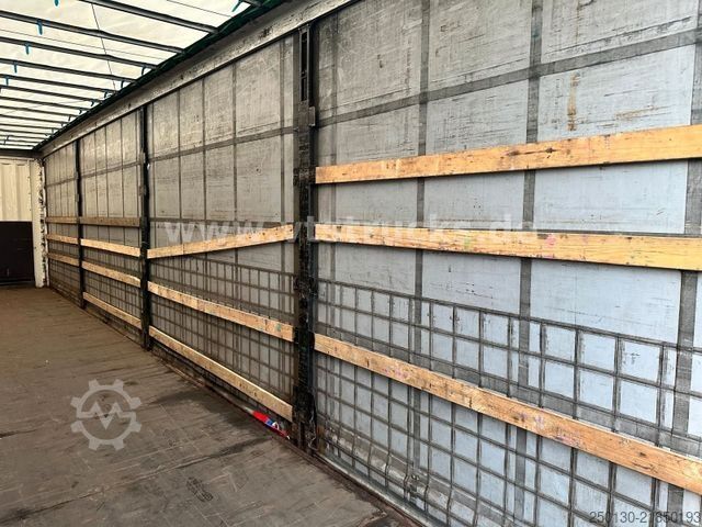 Open semitrailer with tarp KRONE SD  Pritsche + Plane Edscha-Verdeck Mega