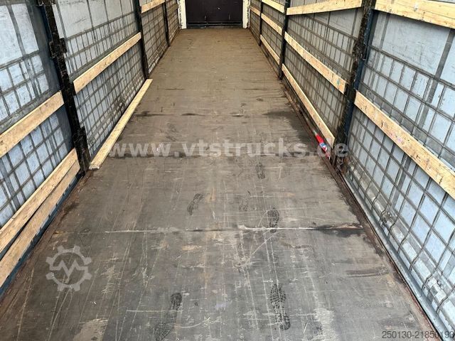 Open semitrailer with tarp KRONE SD  Pritsche + Plane Edscha-Verdeck Mega