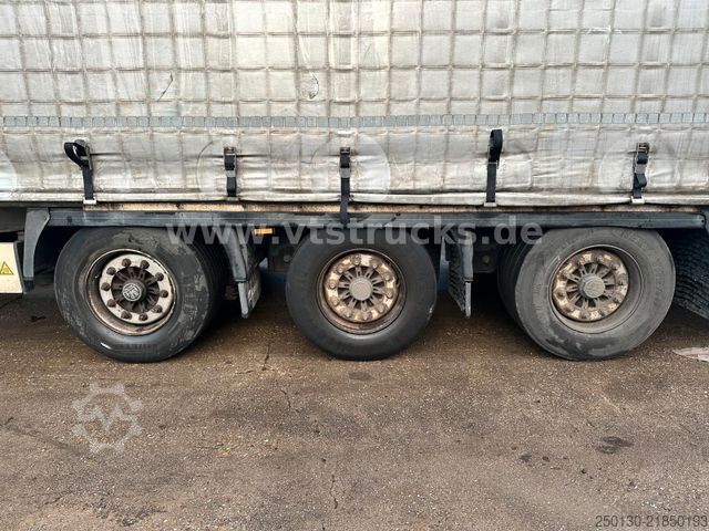 Open semitrailer with tarp KRONE SD  Pritsche + Plane Edscha-Verdeck Mega