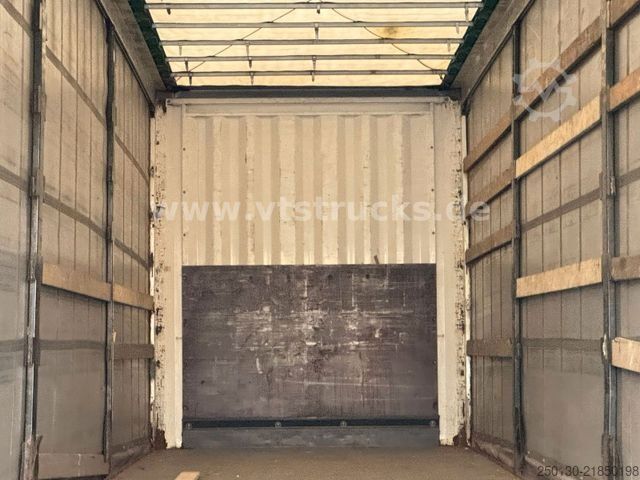 Open semitrailer with tarp KRONE SD  Pritsche + Plane Edscha-Verdeck Mega
