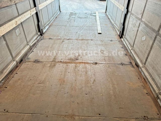 Open semitrailer with tarp KRONE SD  Pritsche + Plane Edscha-Verdeck Mega