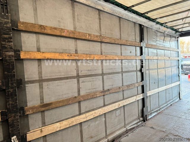 Open semitrailer with tarp KRONE SD  Pritsche + Plane Edscha-Verdeck Mega