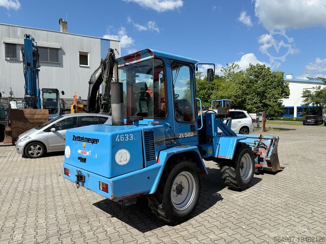 Radlader Zettelmeyer ZL 502C Gabel+Schaufel+SW