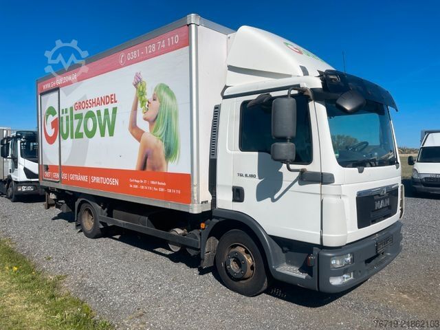 Refrigerator body van MAN TGL 8.180 Kühlkoffer ThermoKing V500 1.Hand