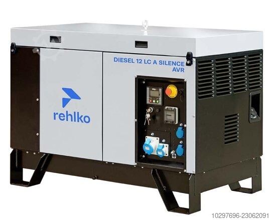 REHLKO Diesel Generator 12 LC A SILENCE AVR C5 REHLKO 