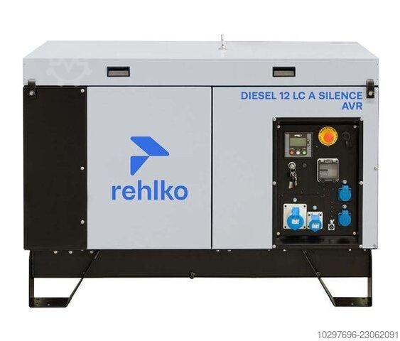 REHLKO Diesel Generator 12 LC A SILENCE AVR C5 REHLKO 