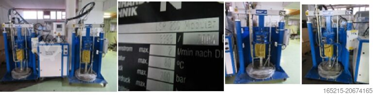 Dosieranlage für Flüssigsilikon LSR Reinhardt - Technik LSR 200 Modular