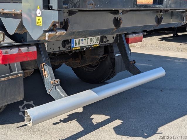 Tipper semitrailer STAS 55 cbm HardoX AGRAR,  7,1 to. leer