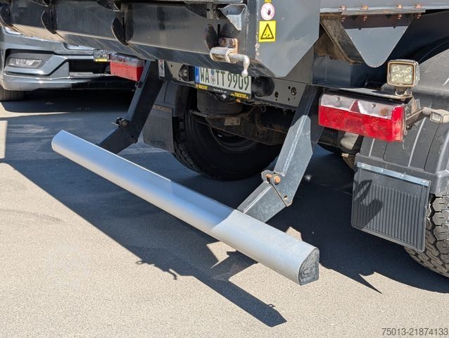 Tipper semitrailer STAS 55 cbm HardoX AGRAR,  7,1 to. leer