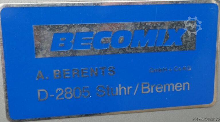 Becomix RW15 Vakuummischer / Homogenisiermischer aus V4A Becomix B0083