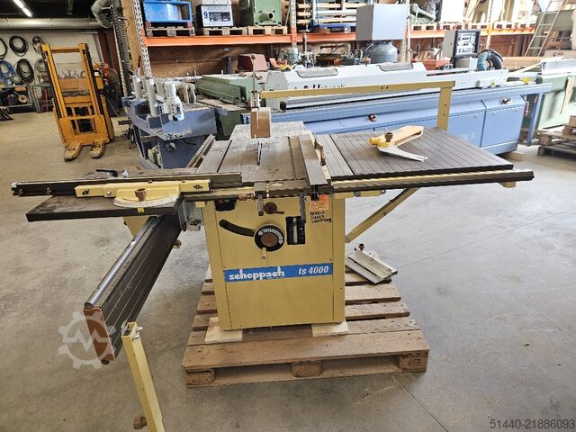 Circular table saw Scheppach ts 4000