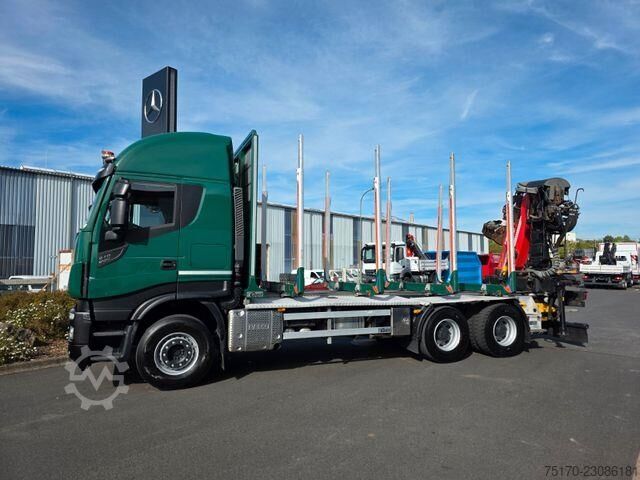 Iveco X-Way 510 6x4 Cranab TZ12 2 Intarder Iveco X-Way 510 6x4 Cranab TZ12 2 Intarder