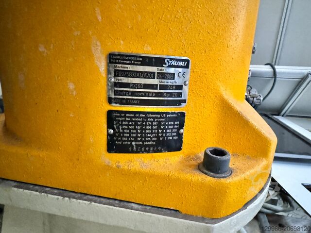 Stäubli RX160, CS8C, SP1 Stäubli RX160