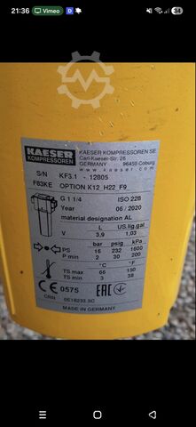 Schraubenkompressor Kaeser KF3.1