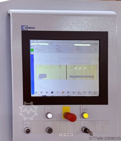 CNC-Bearbeitungszentrum 6 m modernisiert Homag BAZ 211/60/K Venture 21XXL PowerEdge