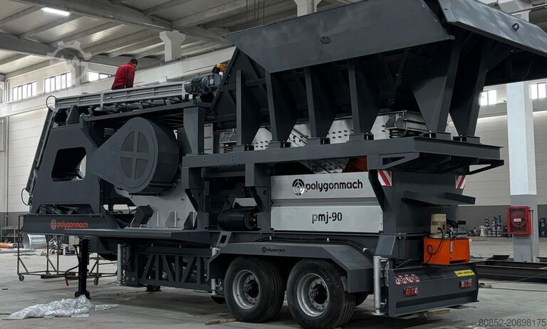 Schuttbrecher Polygonmach 1-PMCC1- mobile jaw and cone crusher